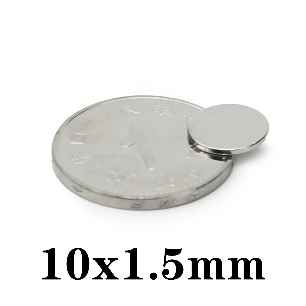 

20-1000pcs 10x1.5mm Magnet Small Round Magnet Strong magnets Rare Earth Neodymium Magnet 10*1.5mm