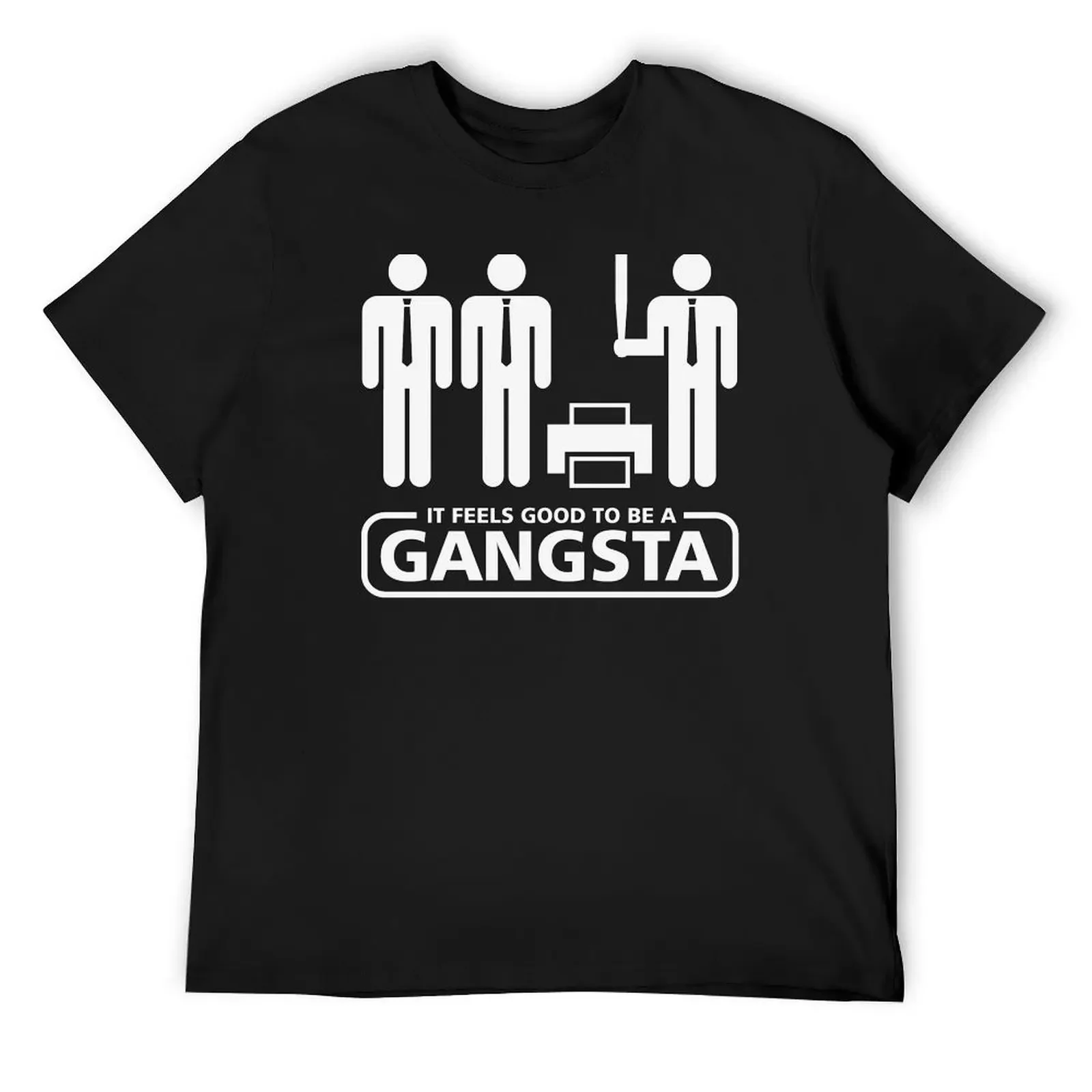 Gangsta T-Shirt man clothes blanks anime figures basketball graphic tees designer t shirt men