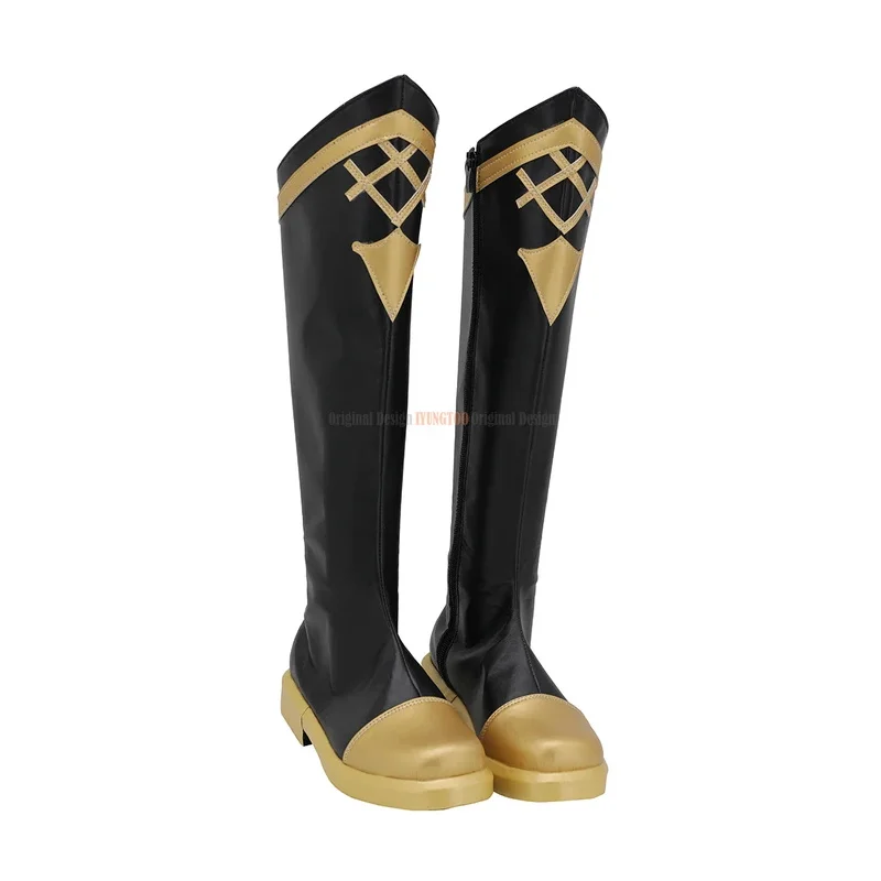 

qq98Ensemble Stars Ran Nagisa Tomoe Hiyori Сапоги для косплея Черные кожаные туфли на заказ Любой размер