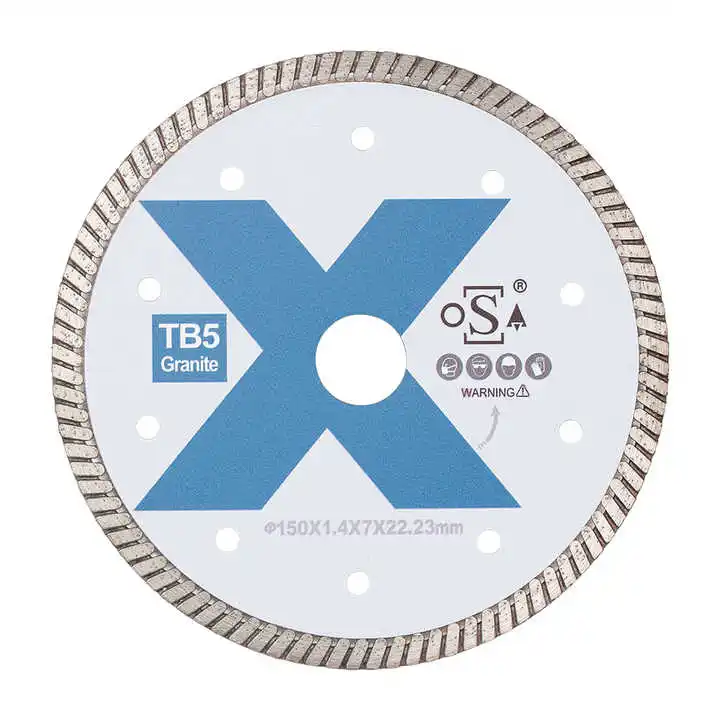TB5 Granite Turbo Diamond Blade Premium Dry Cutting Saw Blade for Marble Granite Concrete