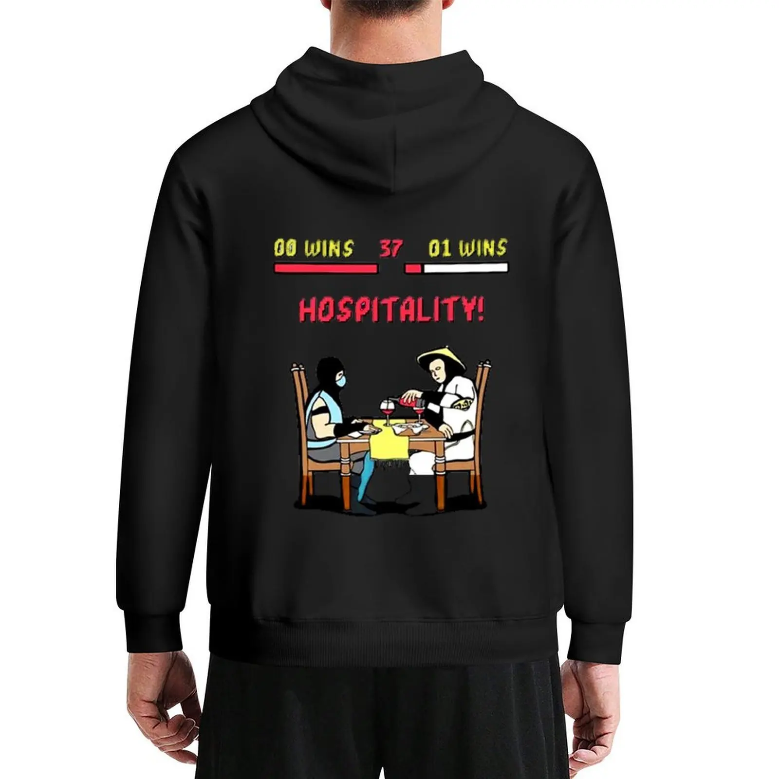 

Mortal Kombat 00 Wins 37 01 Wins Hospitality Hoodie fashion men men clothes autumn man hoodie