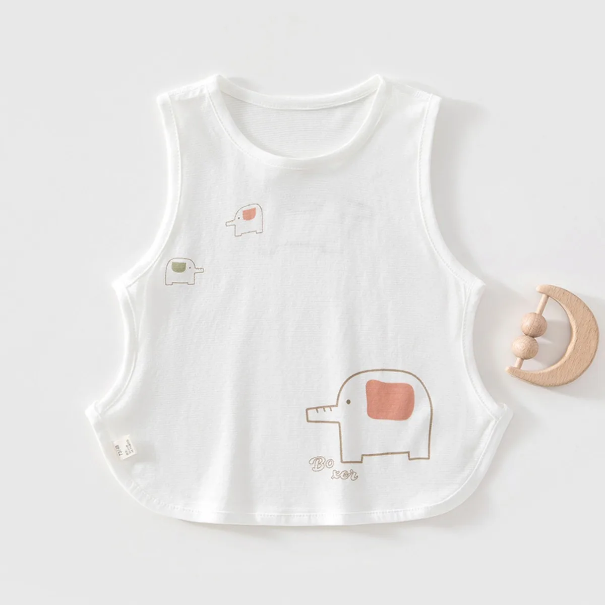 2026 New Baby Boy Girl Summer Breathable Tank Top 9M-2T Kids Modal Lightweight Soft Sleeveless T-Shirt Infant Casual Knit Vest