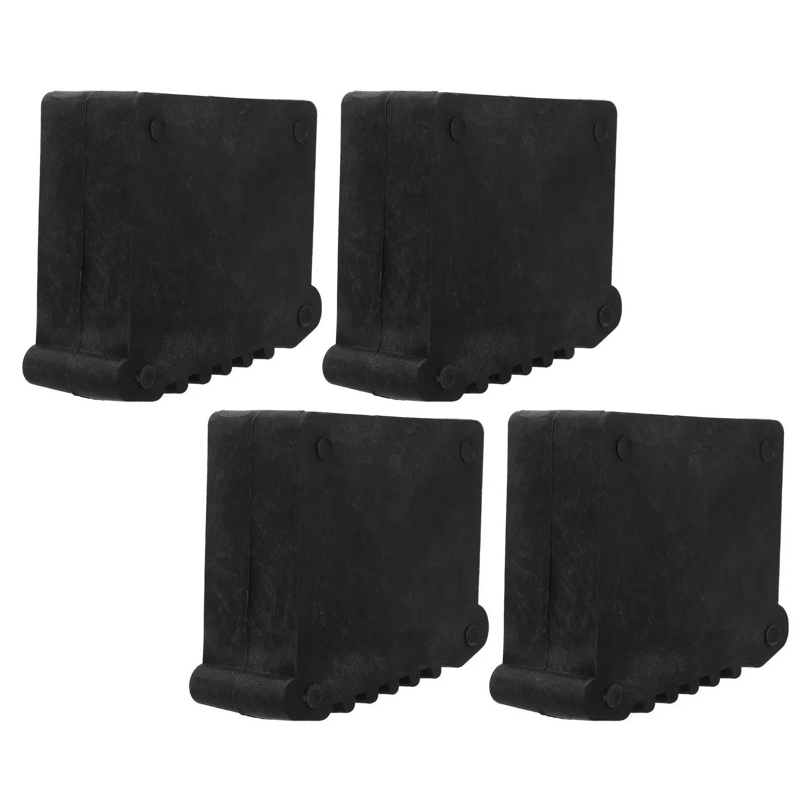 4Pcs Step Ladder Feet Covers Rubber Caps Non Slip Ladder Foot Pads Anti Skid Cushion Bumpers Chair Feet Protectors