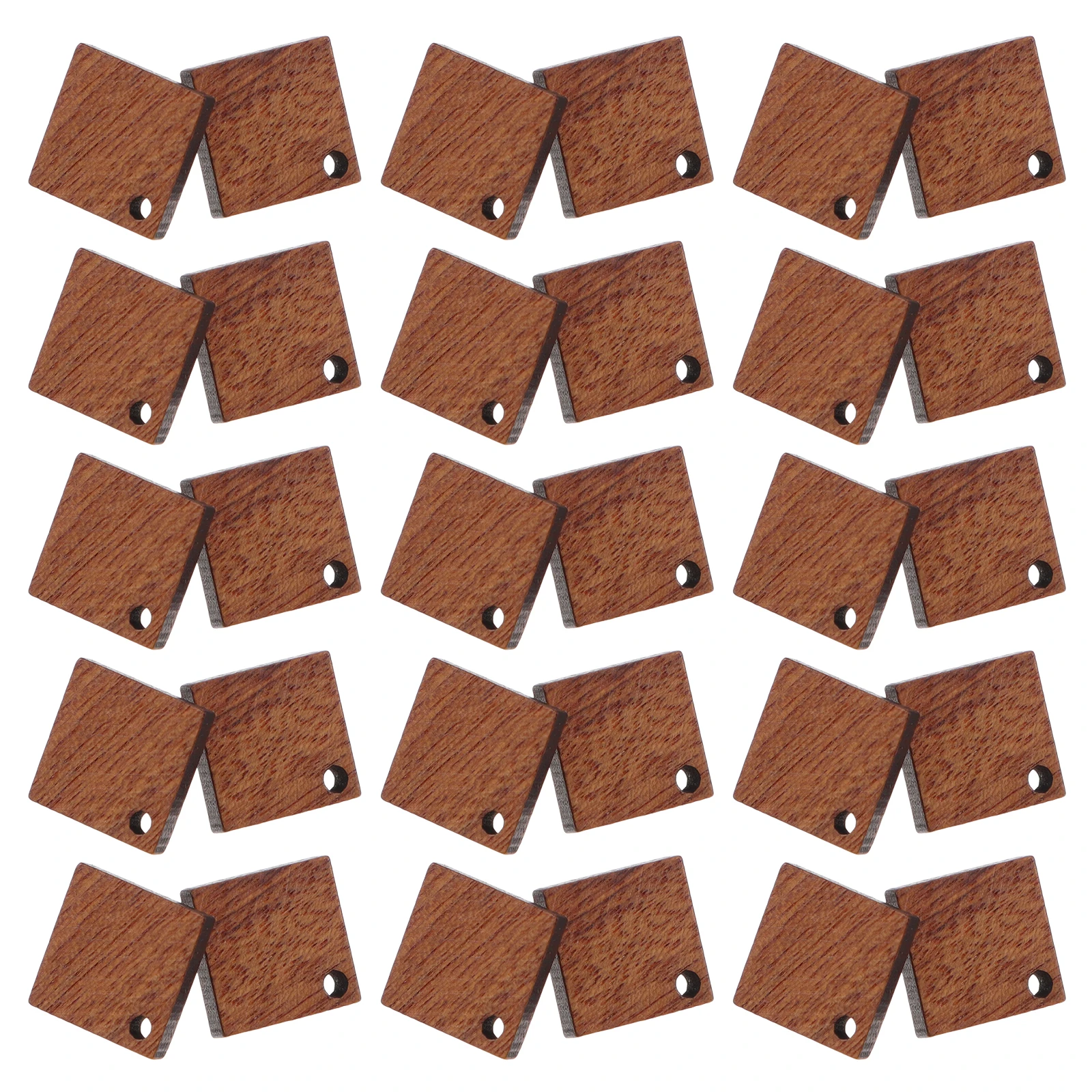

30 Pcs Earring Material Wood Posts Smooth Surface DIY Jewelry Making Accessories Long Service Life Creative Design