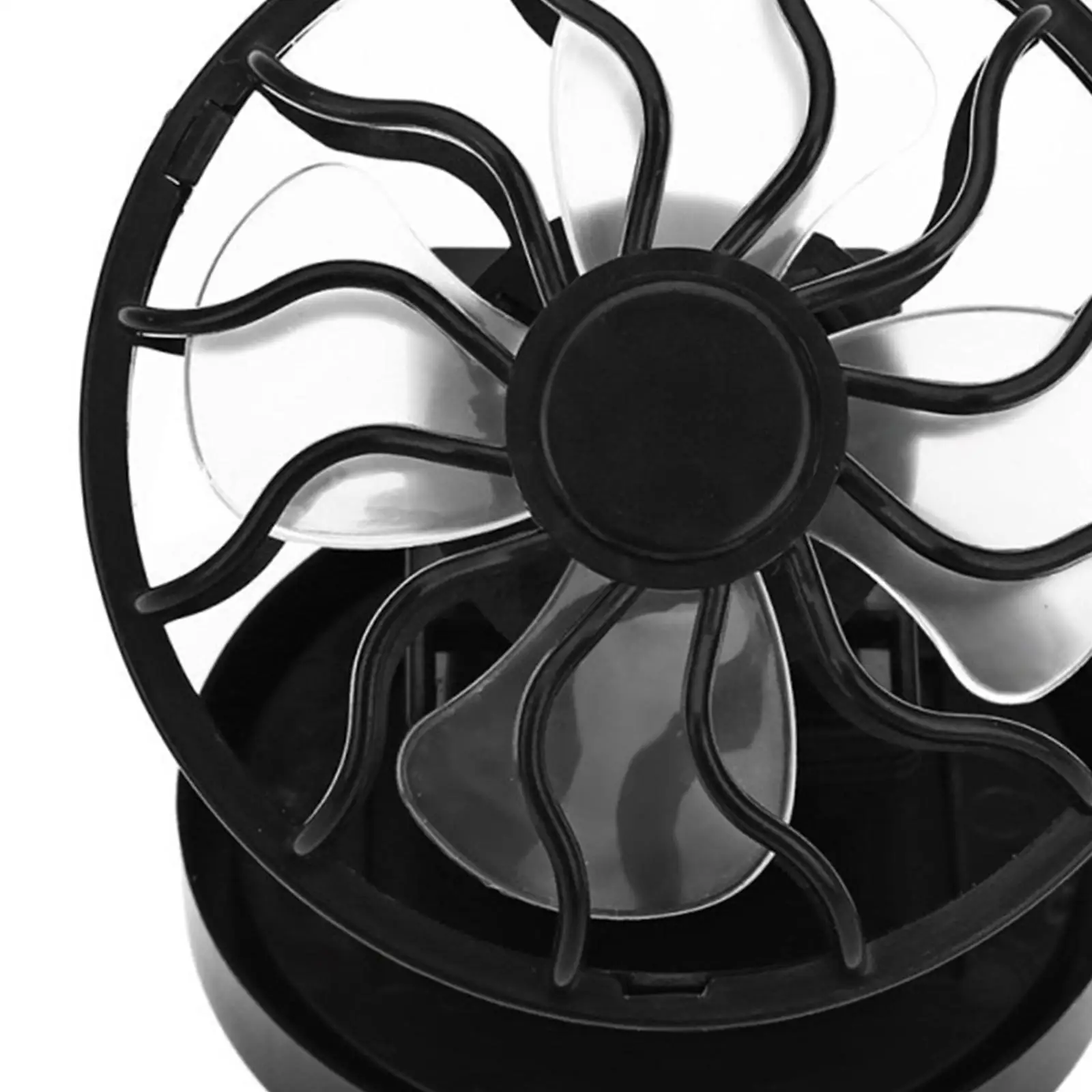 Ventilador de ar pequeno, Ventilador Solar Powered, Ventilador portátil para piquenique, Atividades ao ar livre, Montanhismo Caminhadas, Clip na tampa