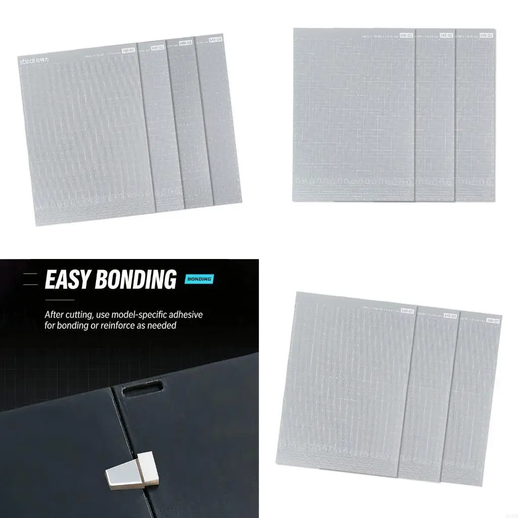 Plastic Sheets For Hobby Model Transformation Smooth For Perfect Cutting And Shaping Simple In Various Thicknesses