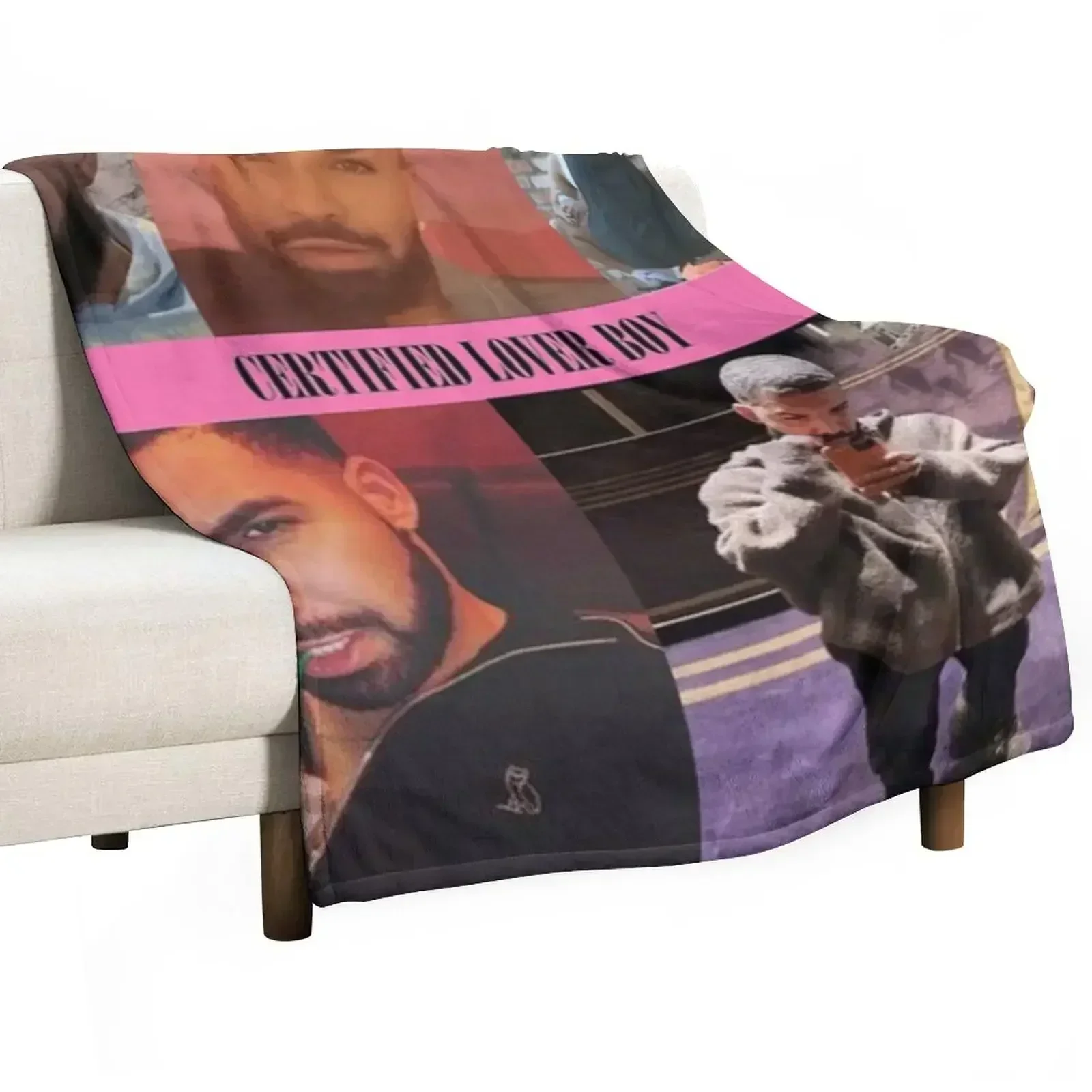 

BBL DRAKE Throw Blanket Fuzzy Plush Throw Blanket for Sofa Chair