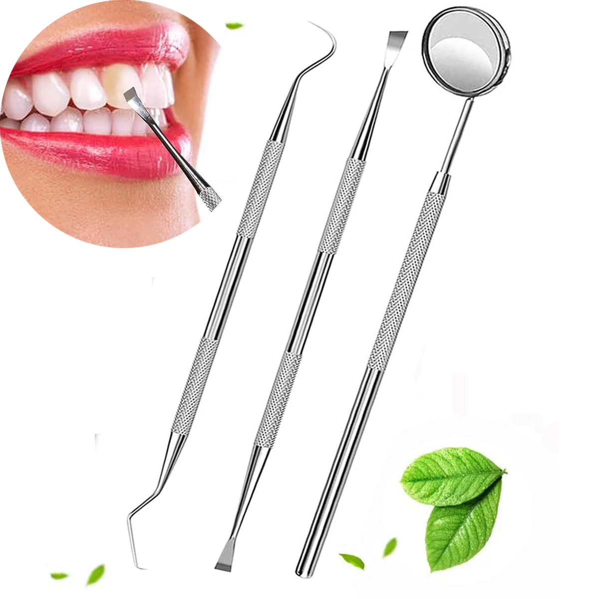

1Pcs Dental Hygiene Tool Dentist Tartar Scraper Scaler Calculus Plaque Remover Teeth Cleaning Oral Care Tool