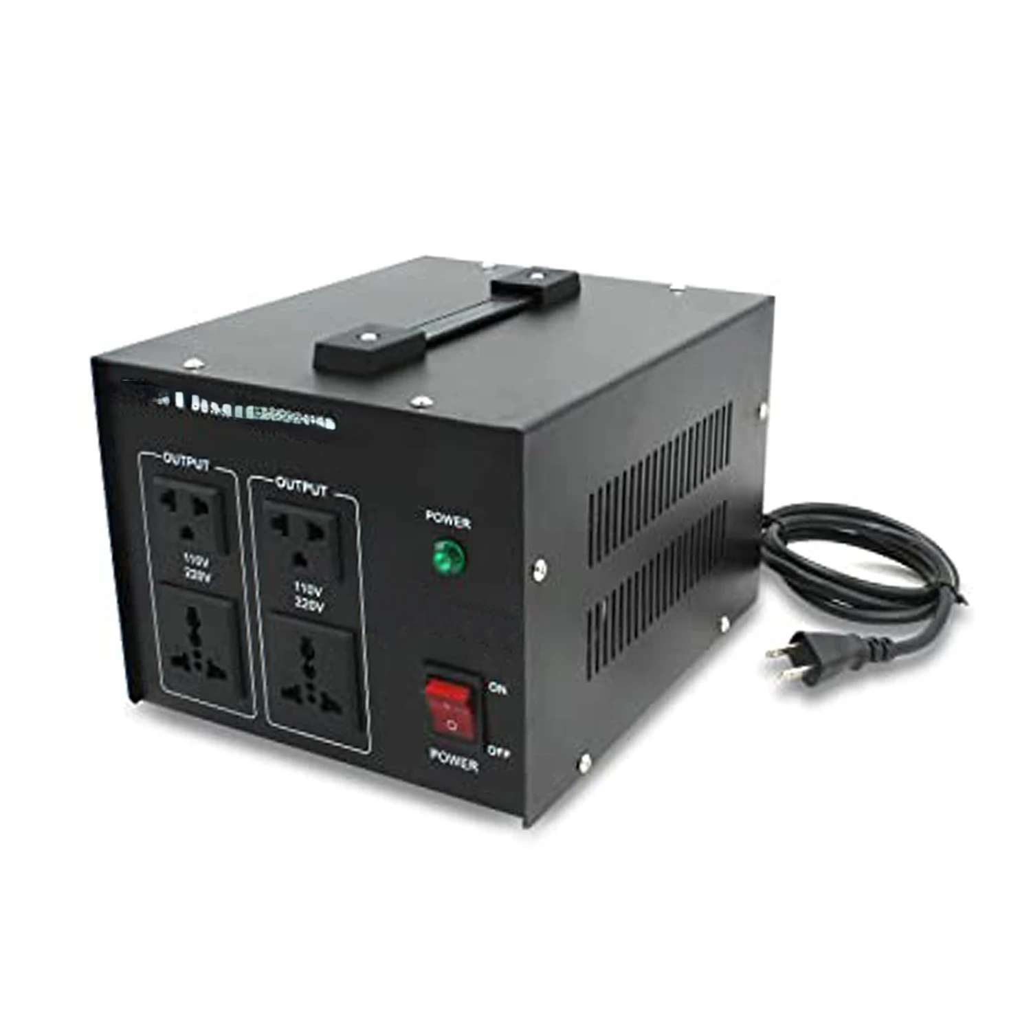 Transformateur de tension 5kva 12v, convertisseur abati eur 110v 220v