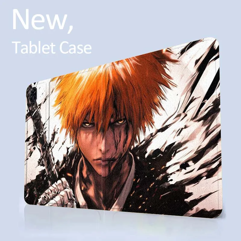 

B-Bleachs Anime Art Tablet Case For Honor Tab Pad 6 7 8 9 X8 V7 V8 X9 13 X8a X9a Pro 10 Magic GT GT2 10.1 13.3 Inch