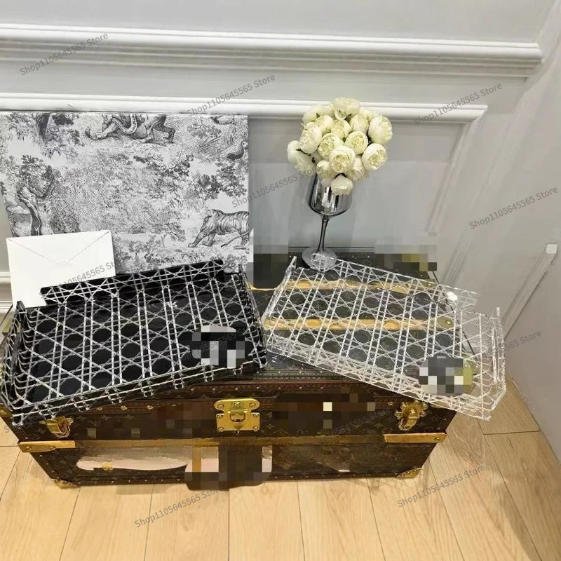 For Transparent Black Acrylic Resin Tray