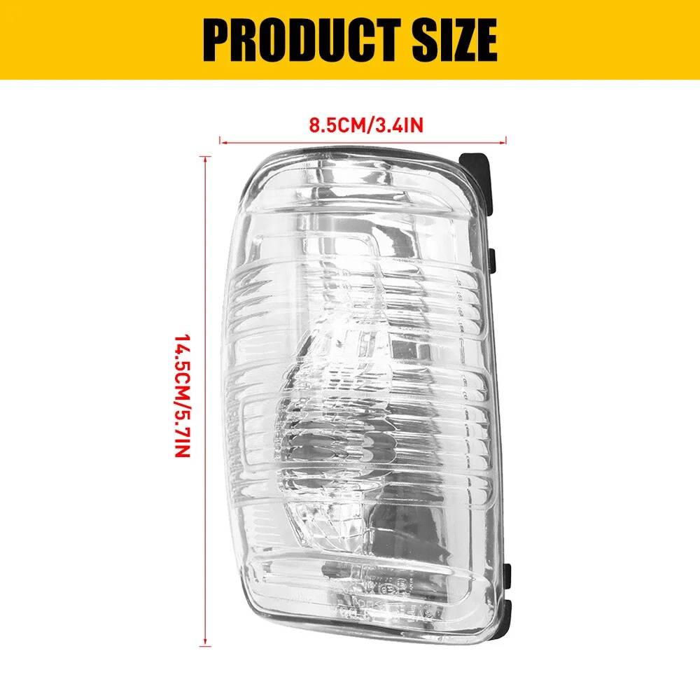 For FORD TRANSIT 150 250 350 HD Side Mirror Turn Signal Light Left Right