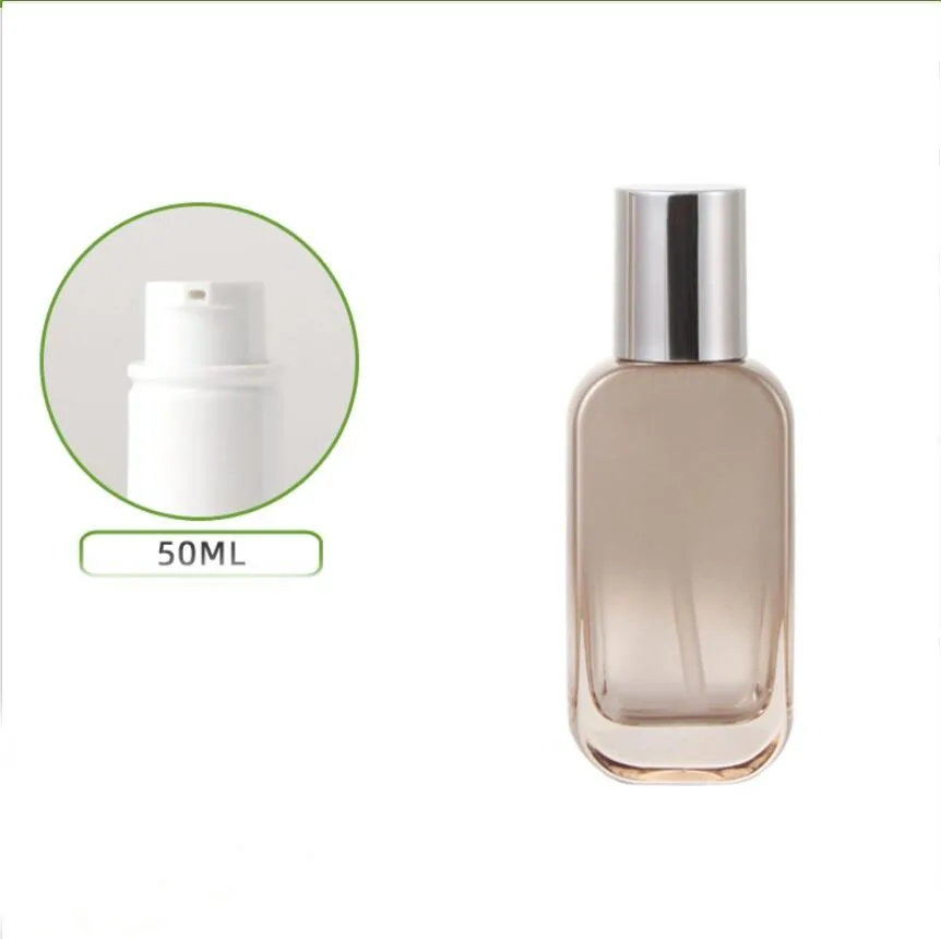 

50ml gold glass bottle silver pump serum/lotion/emulsion/foundation/essence toilet toner water skin care cosmetic packing