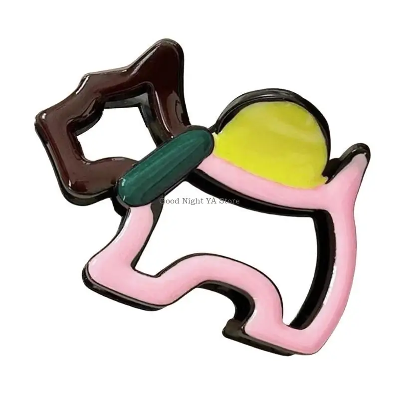 Eye Catching Puppy Lover คลิปผมปฏิบัติ Hollow Claw คลิปสำหรับผมสั้นผู้หญิงสาวแฟชั่นอุปกรณ์เสริมผม