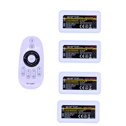 Mi BOX Licht RGB 4 PIN Controller DC12-24V 2Ax3CH FUT037 + FUT096 2,4G RF Wireless 4-Zone Touch fernbedienung