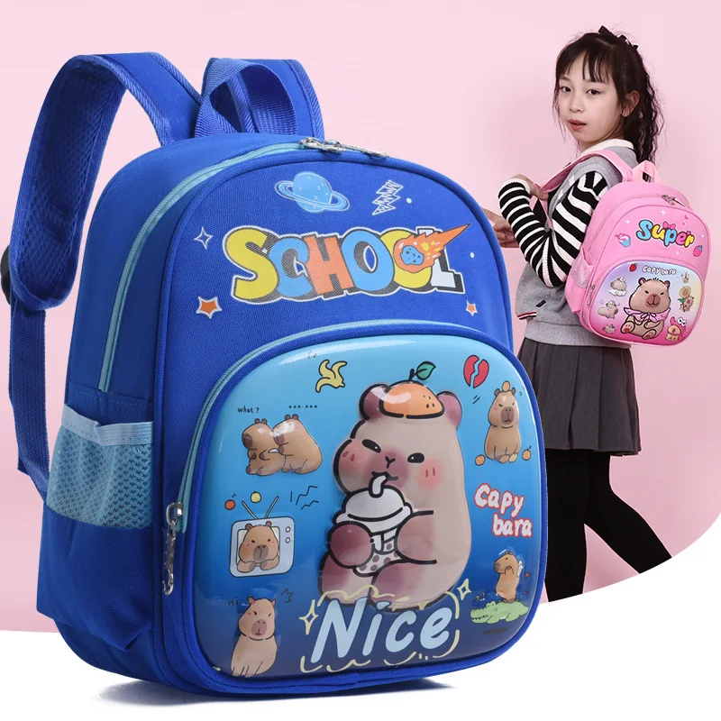 

Kapibala kids Backpacks boys girls Shoulder Bag Casual cartoon Kindergarten Backpack Birthday Gift