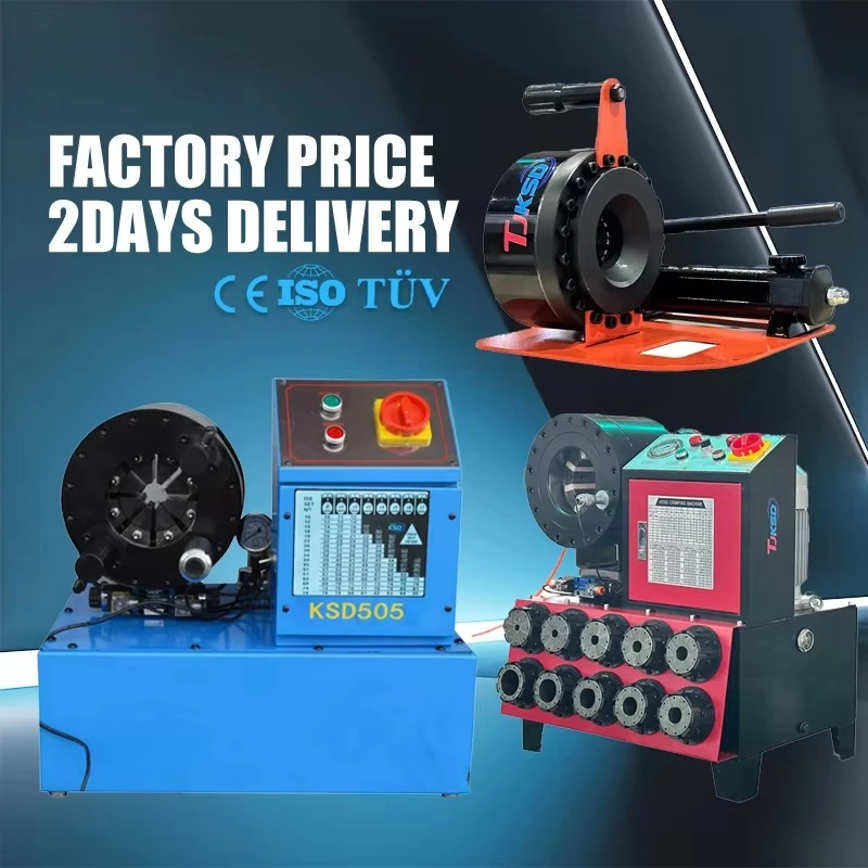 

Fin Power Style Price New P20 1/4-2'' Inch Pipe Press P32 Assembly High Pressure Hydraulic Hose Crimping Machine