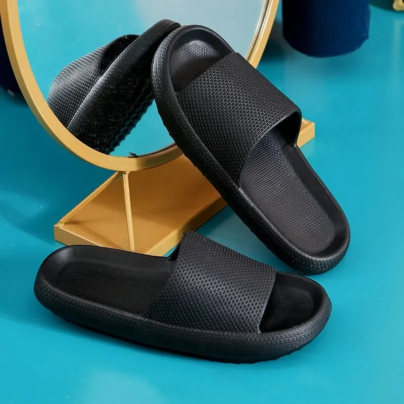 Summer Slippers Men Women EVA Soft Bottom Indoor Home Slides Sandals Light Beach Shoes Male Slippers Flip Flops