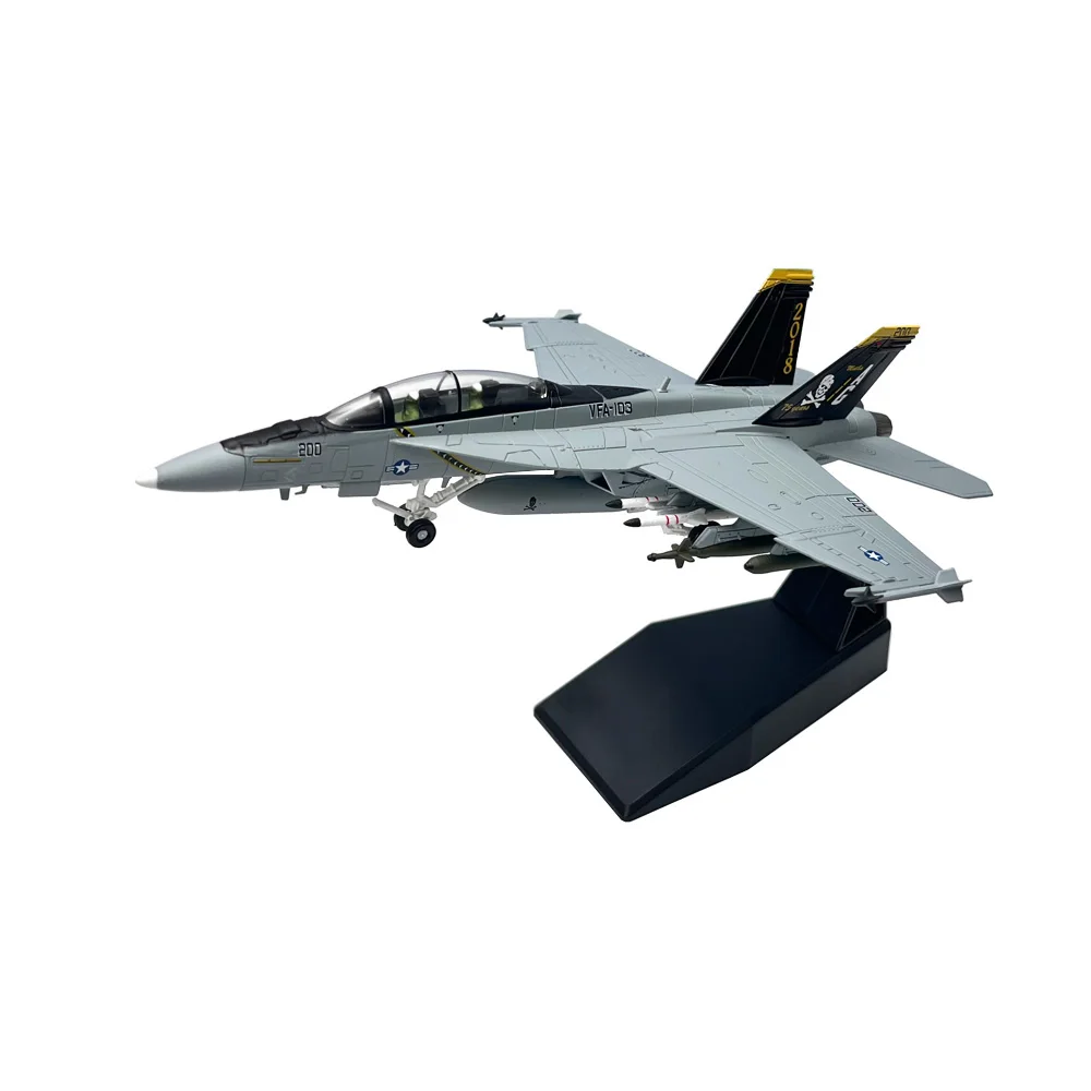 

1/100 Scale F-18 F18 VF03 Super Hornet Strike Fighter Toy Jet Aircraft Metal Military Diecast Plane Model Gift Collection Gift