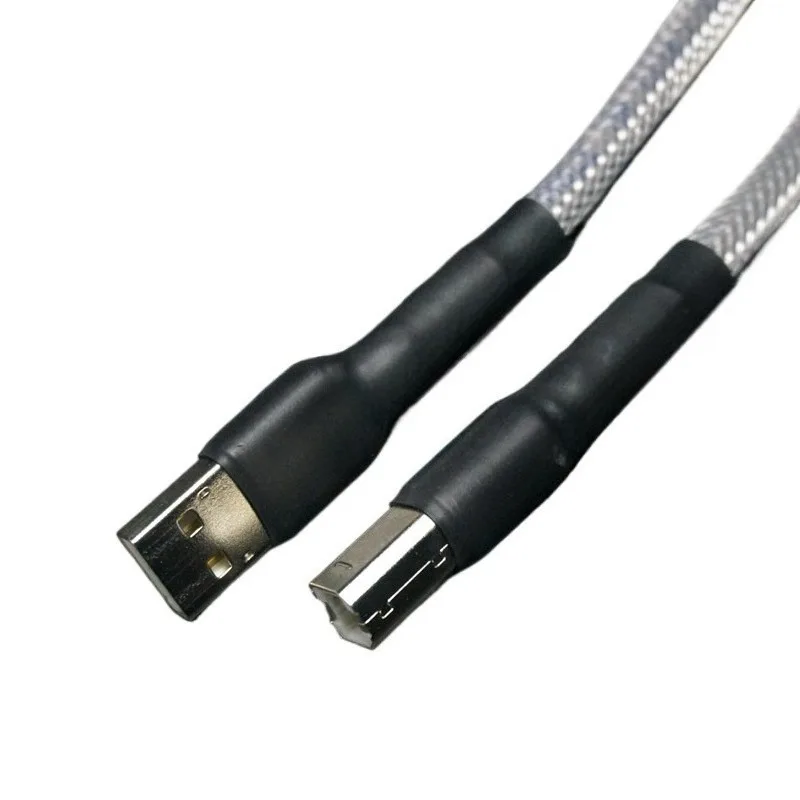 For HiFi USB Audio Cable Type-C High Fidelity Data Wire for DAC Decoder Sound Card