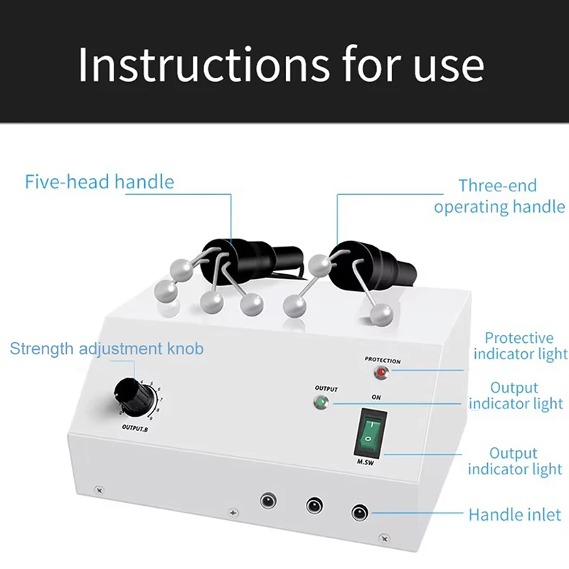 المهنية مكركرنت كلفاني آلة الوجه ماجيك الكرة الوجه الأسطوانة رفع جهاز تجميل EMS آلة تدليك الوجه العناية بالبشرة