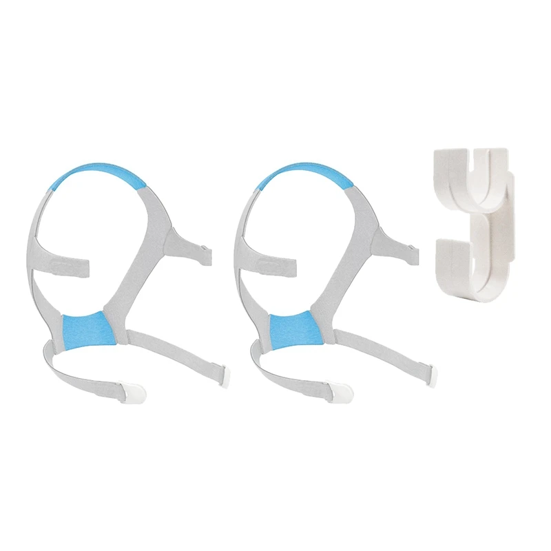 2Pack Headgear And CPAP Hose Hanger,Replacement CPAP Mask Headgear Strap For Airfit F20