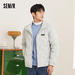 Semir-Chaqueta de plumón para hombre, Abrigo acolchado, cómodo y cálido, estilo informal y sencillo, novedad de invierno, 2023