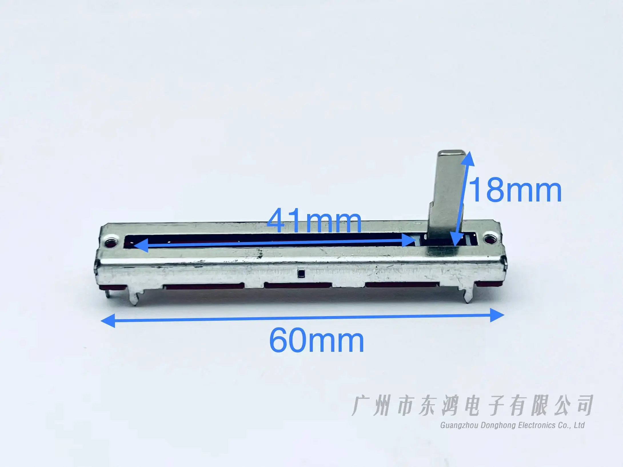 1 PCS F brand 60mm straight slide push-pull potentiometer B10K mono tuning mixer fader