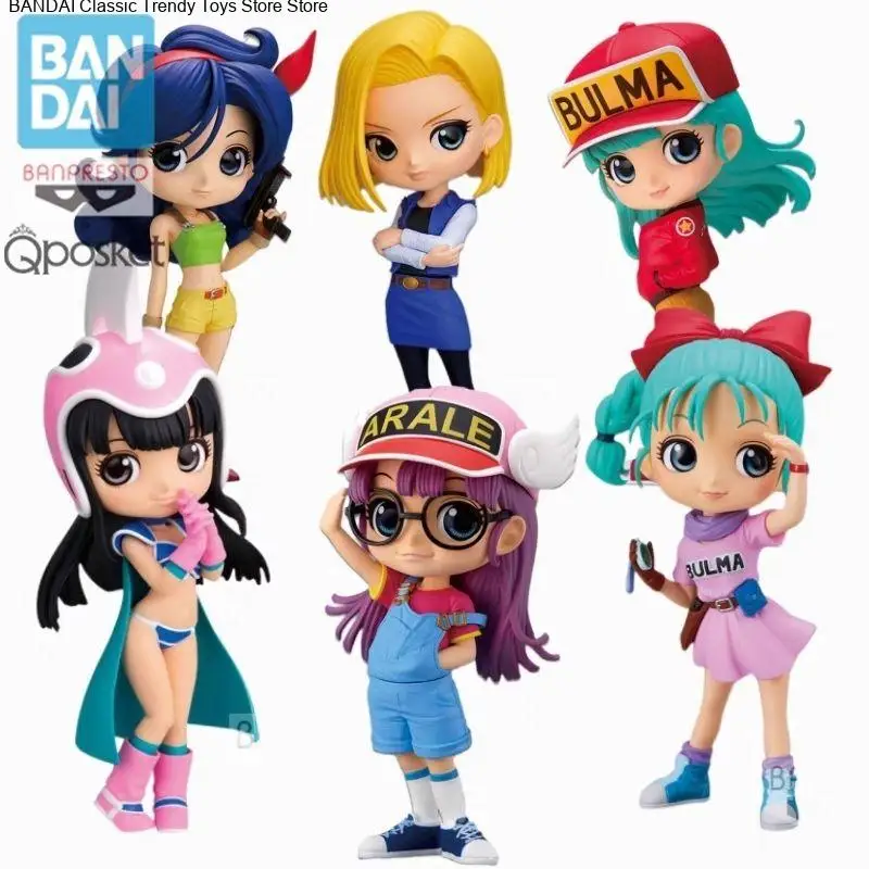 

В наличии подлинная Bandai Qposket Arale Dragon Ball Toriyama Akira аниме статуя модель куклы периферийные устройства коллекционные украшения подарки