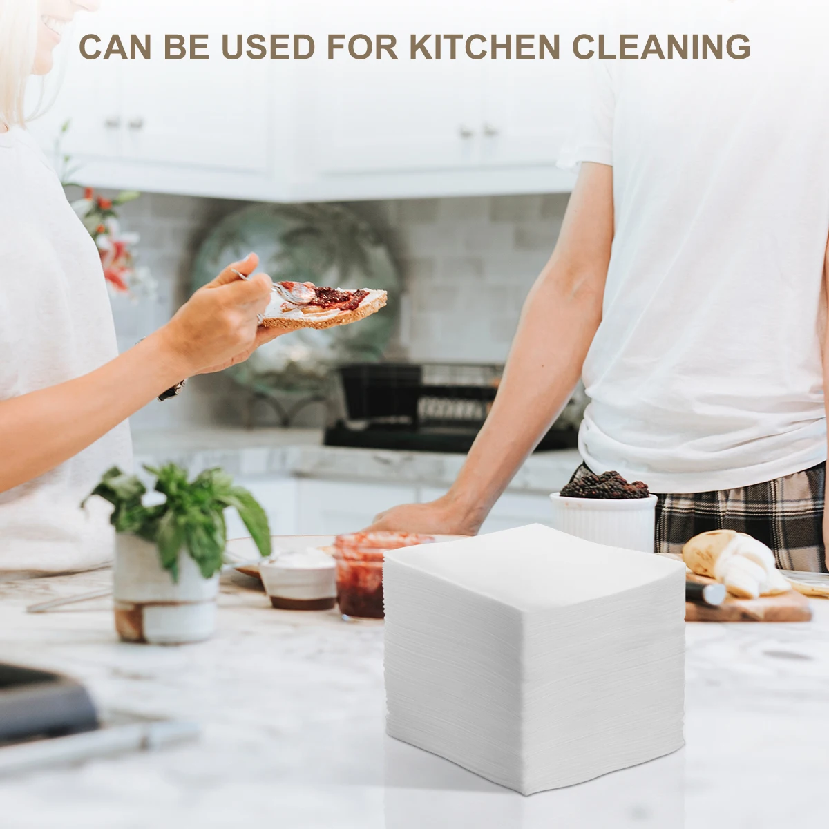 

100pcs Non-woven for Deep Cleaning Paper Wiper Face Paper Wiper Remover Makeup Facial Pads Non-Woven Makeup Remover Skin Care