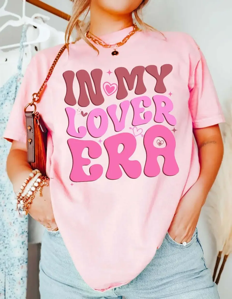 In My Lover Era T Shirt Retro Concert Engagement Funny Bride