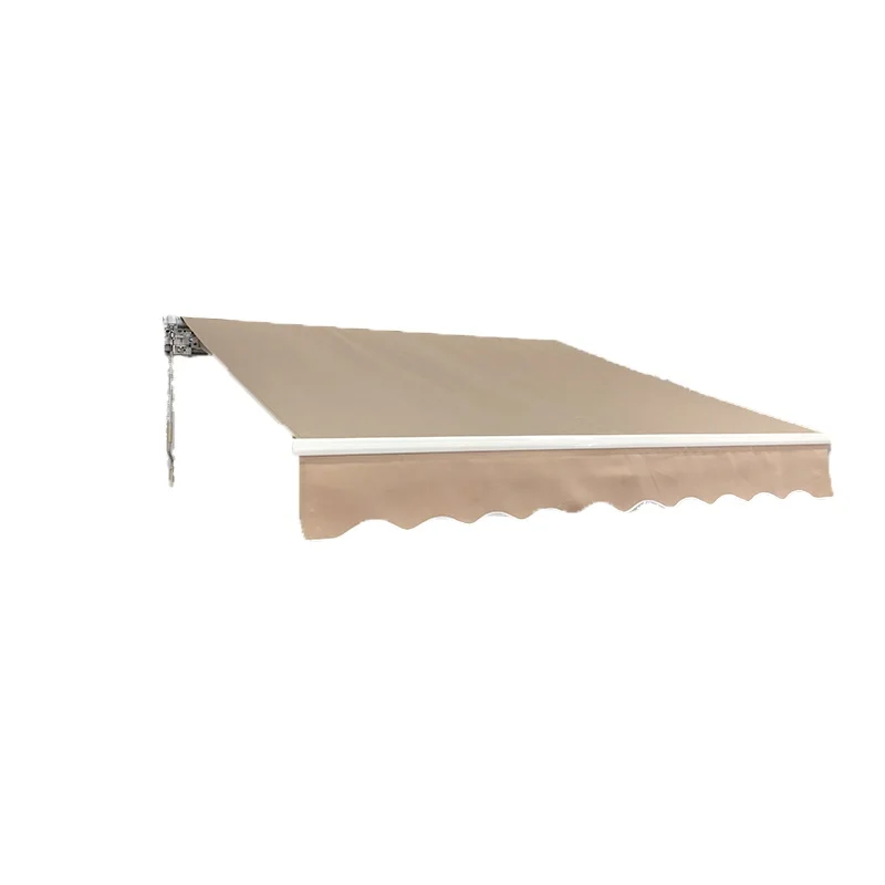 Manual Retractable Outdoor Patio Aluminum Awning