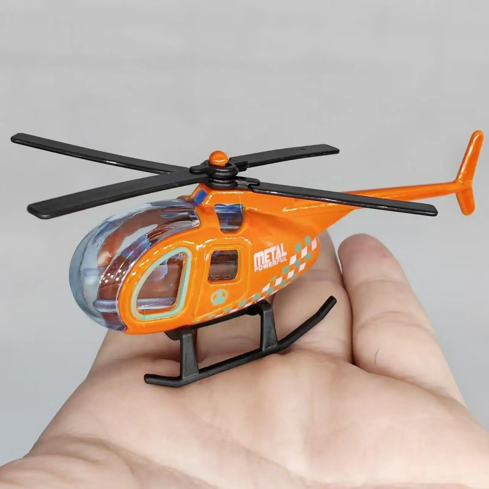 

1/64 Diecast Alloy Helicopter Collection Aircraft for Kids Children