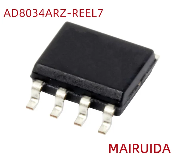 

MAIRUIDA Operational Amplifiers AD8034ARZ-REEL7 SOIC-8 Buffering Level shifting Filters Instrumentation dual amplifier op amps