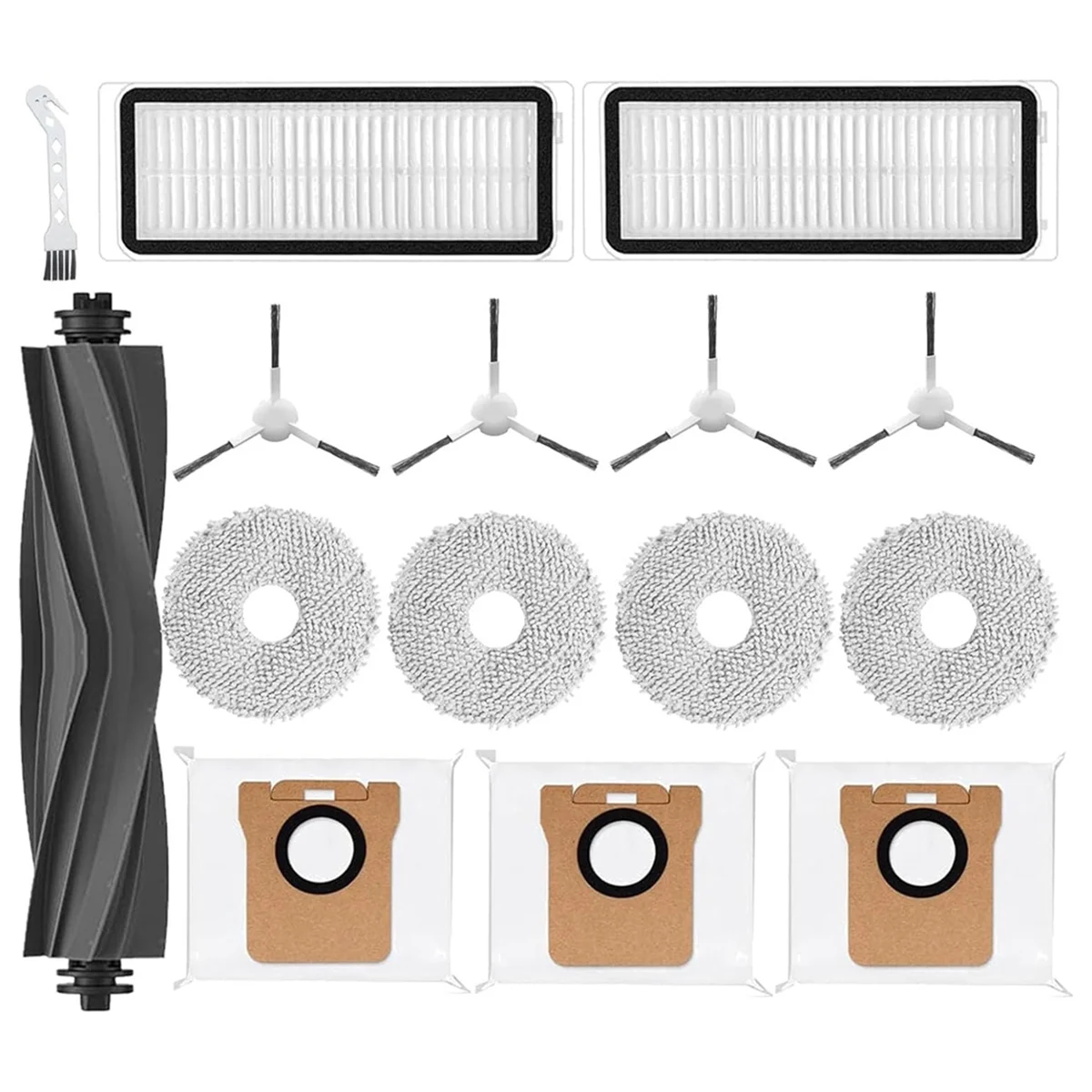 

Для робота-пылесоса L10S Ultra L10, основная и боковые щетки, фильтры НЕРА, насадки для швабры, мешки для пыли