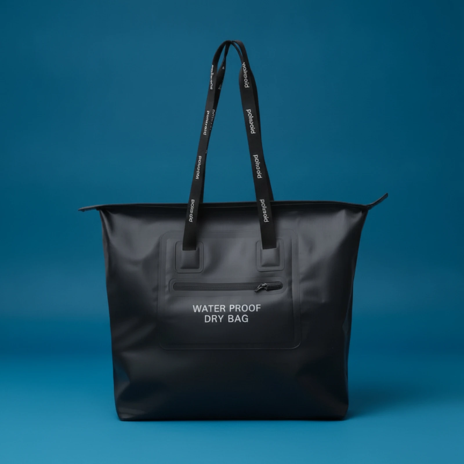Tote Bag with Zipper Pocket Waterproof Tote Bag with Front Pocket Handbag Water-Resistant Quick-Drying for Outdoor Trips, Beach
