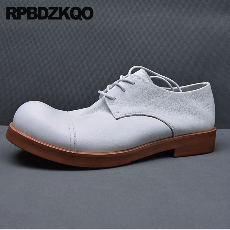 

Big Size Derby Oxfords Real Leather New Dress Retro Vintage Luxury 11 Lace Up 46 Men Business British Style Designer Shoes China