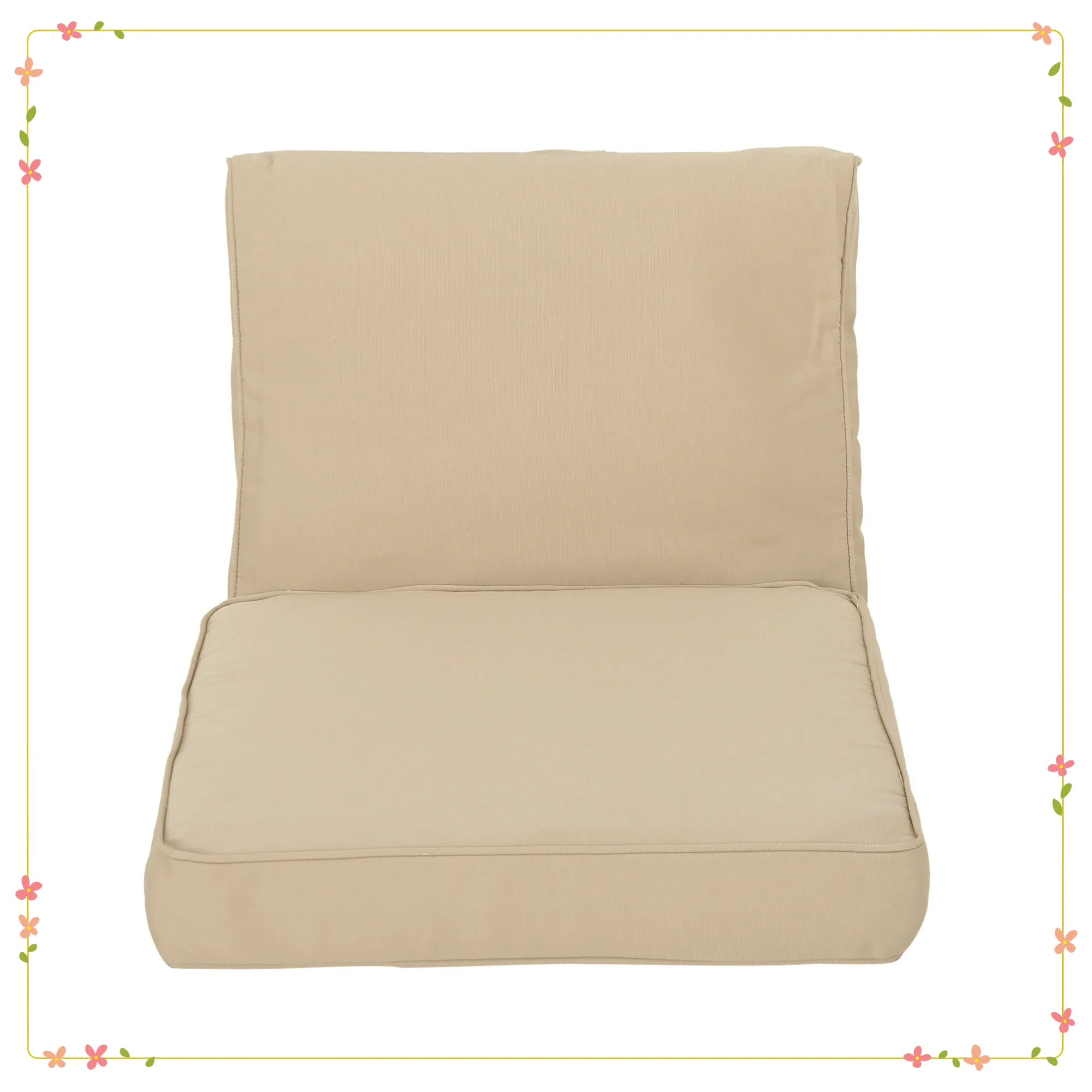 Cojines para sillas de club de exterior color canela, tela resistente al agua para patio, terraza y muebles junto a la piscina, para todo tipo de clima