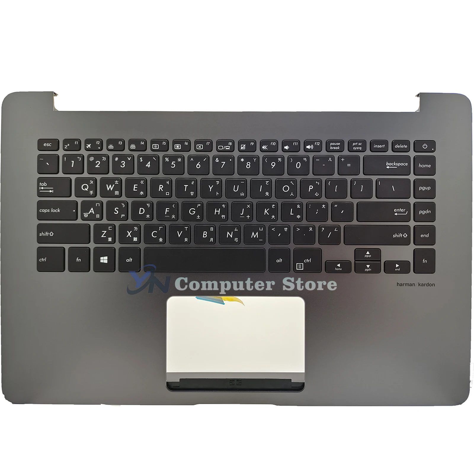 UX530 For ASUS Laptop Keyboard UX530UA UX530U UX530UX UX530UQ U5100UQ Keyboard Palmrest C Shell Assembly