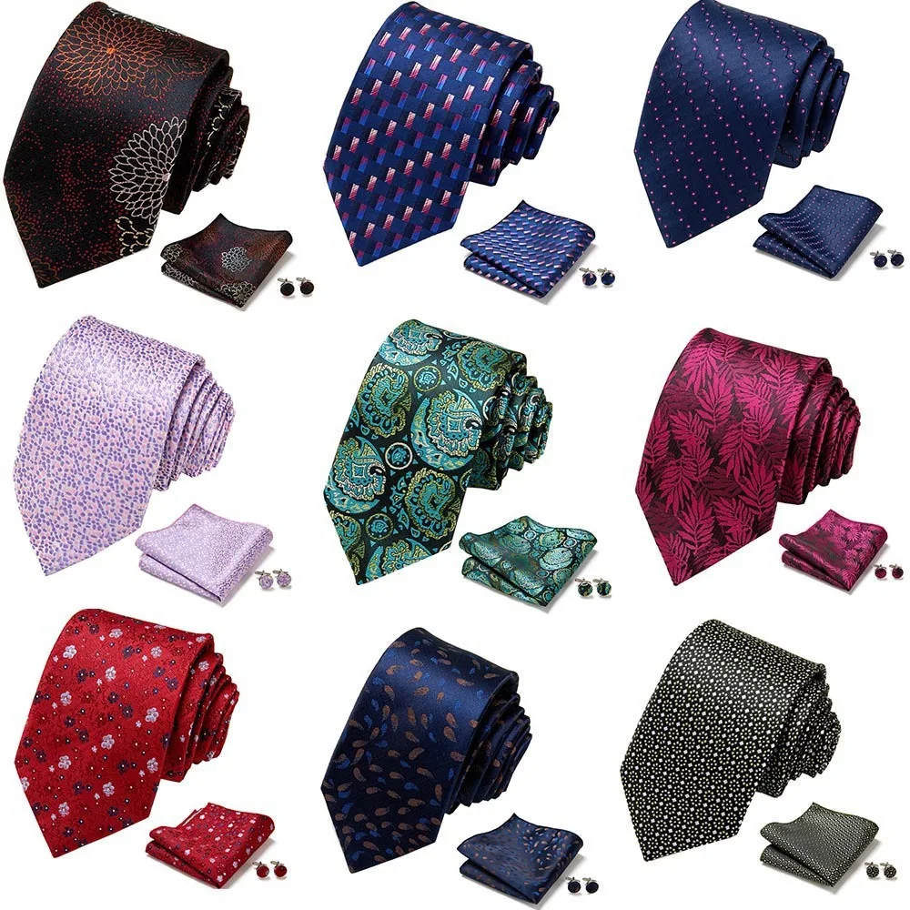Wstępnie wiązany krawat dla mężczyzn kobiety styl Paisley krawat na zamek błyskawiczny w kratę paski żakardowy klasyczny krawat biznesowy mężczyźni akcesoria ślubne
