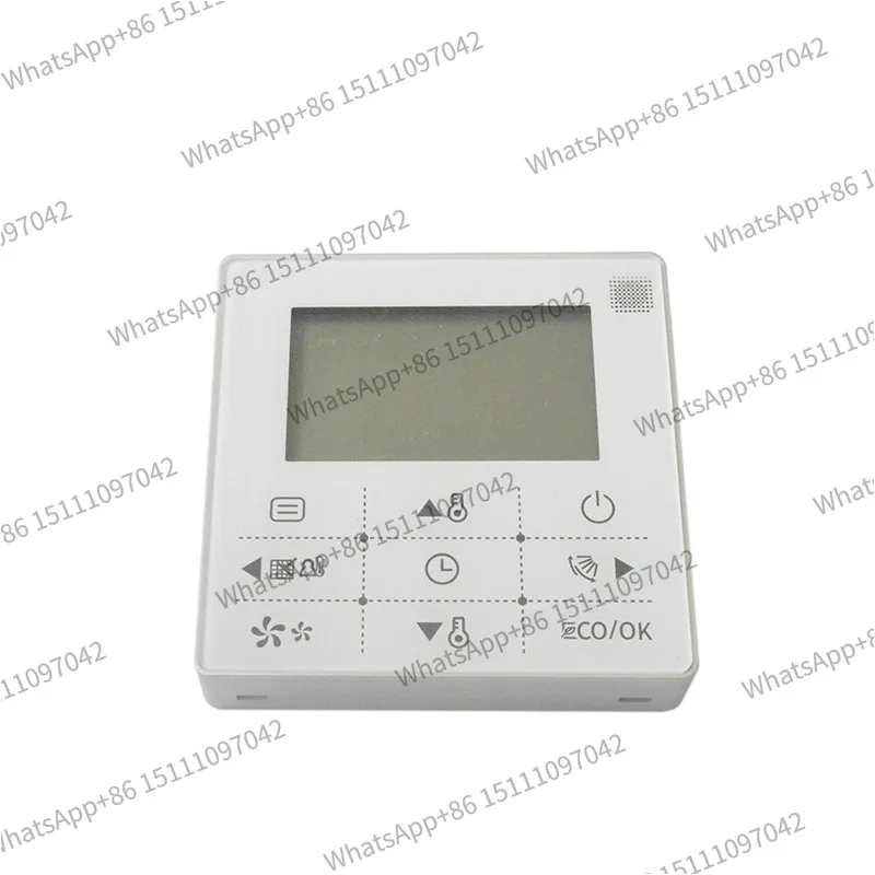 For Midea 5 Core Wire Controller KJR 90D BK Touch Screen Multi Split Duct Air Conditioner Remote Panel