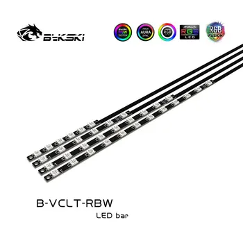 20 cm Wymień taśmę LED RGB tylko dla Bykski CPU/GPU Water Block Modify/12V RGB 4PIN lub 5V RBW 3PIN Header to AURA SYNC/B-VCLT-RBW