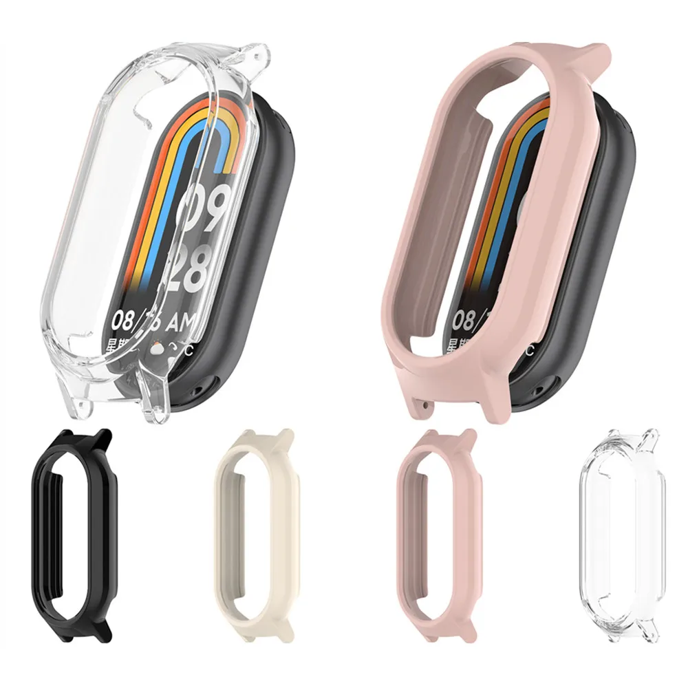 Xiaomi mi Band 10/10NFC/8/8NFC/9/10用 ケース カバー セラミック 特別版 高品質PC スリム スマートウォッチ 保護ケース