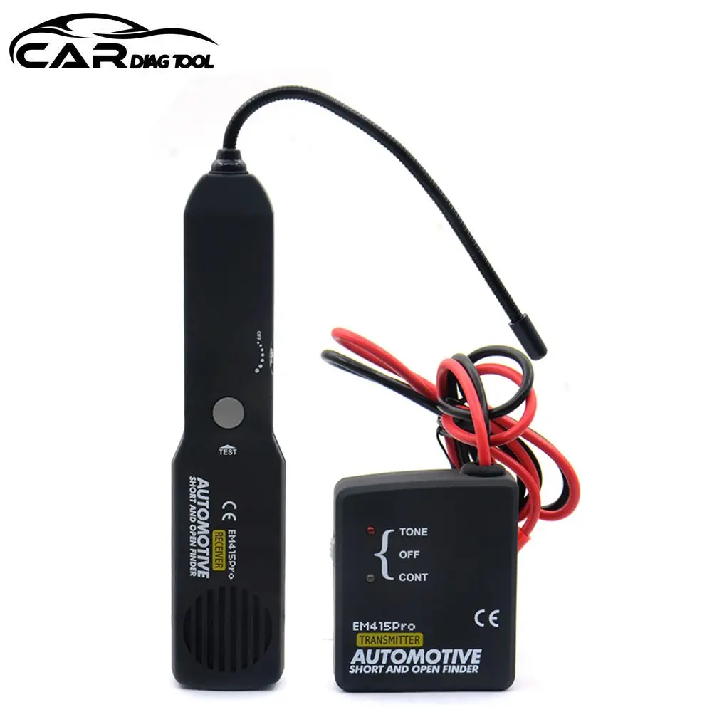 Newest EM415PRO Automotive Short Cable Tracker & Open Wire Circuit Finder Tester EM415 PRO 6-42V Car Vehicle Repair Detector