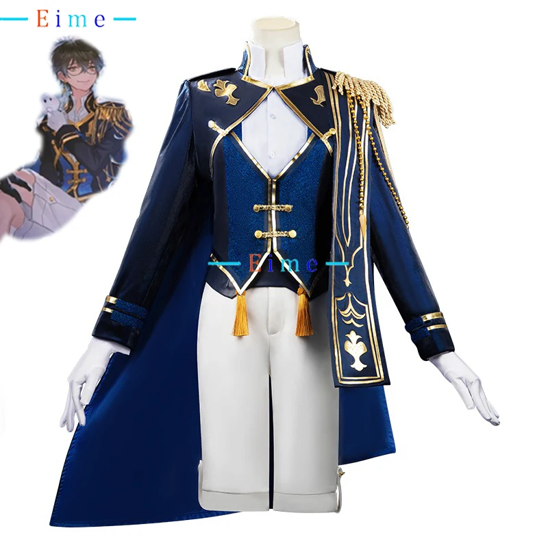 

Ike Eveland Cosplay Costume Vtuber Cosplay Costume Fancy Party Suit Top Pants Vest Coat Halloween Carnival Uniforms Custom Made