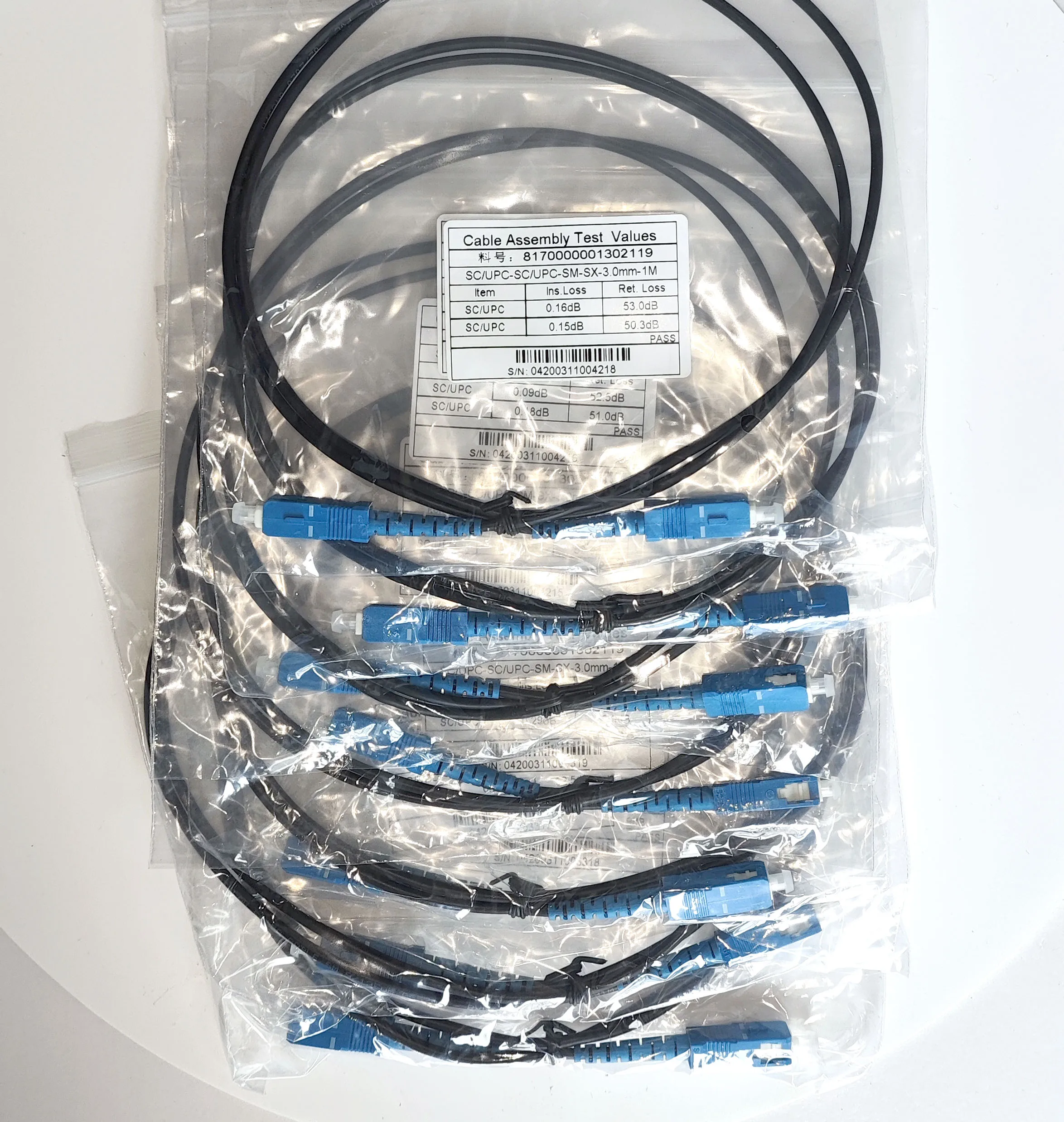 Pre Connectorized Unifi Fiber Patch Cord 1M/2M SC/UPC-SC/UPC  Optical Fiber Patch Cord Fiber Optic Connection Cable