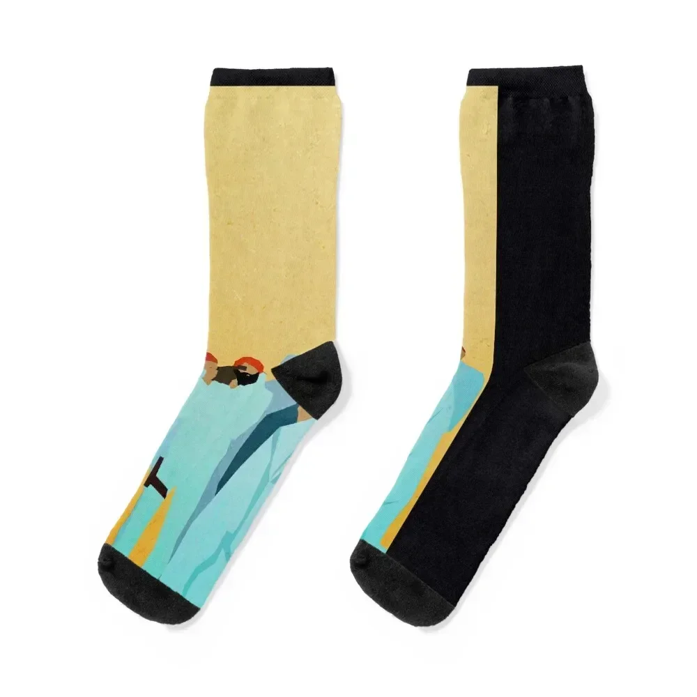 

Team Zissou. Socks New year's Stockings tennis cotton Socks Women's Men's