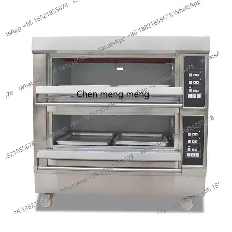 

Z189 Большая коммерческая электрическая духовка, интеллектуальная компьютерная версия 400. ° C Pizza хлеб лунный торт печь для выпечки
