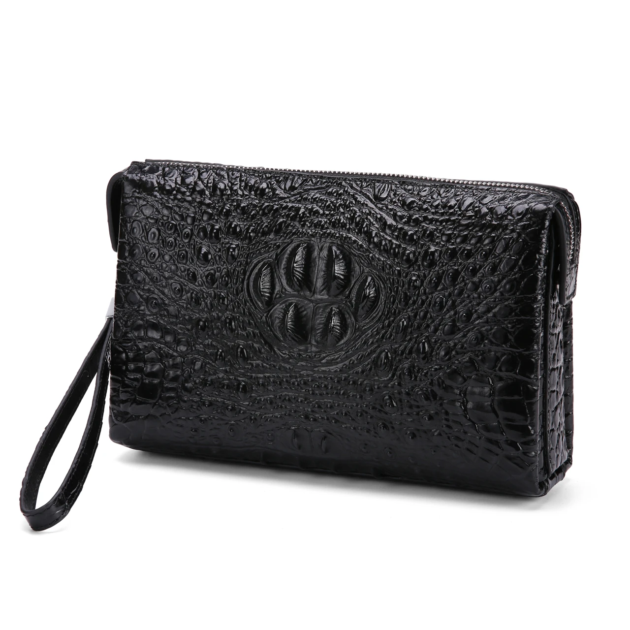 حقيبة يد جلدية حقيقية الطبقة العليا جلد البقر رائجة البيع للموسم مقاومة للخدش مقاومة للاهتراء الأعمال مخلب الرجال مقاوم للماء #5