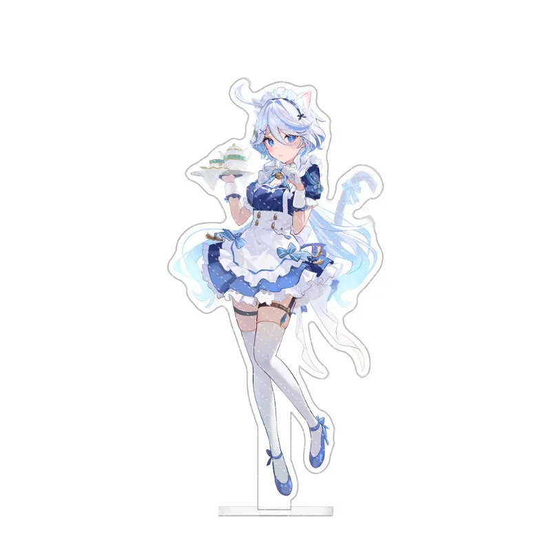 Genshin Impact 15cm Acrylic Figures Stand Sigewinne Focalors Navia Nahida Anime Model Kawaii Collect Desktop Decoration Gifts